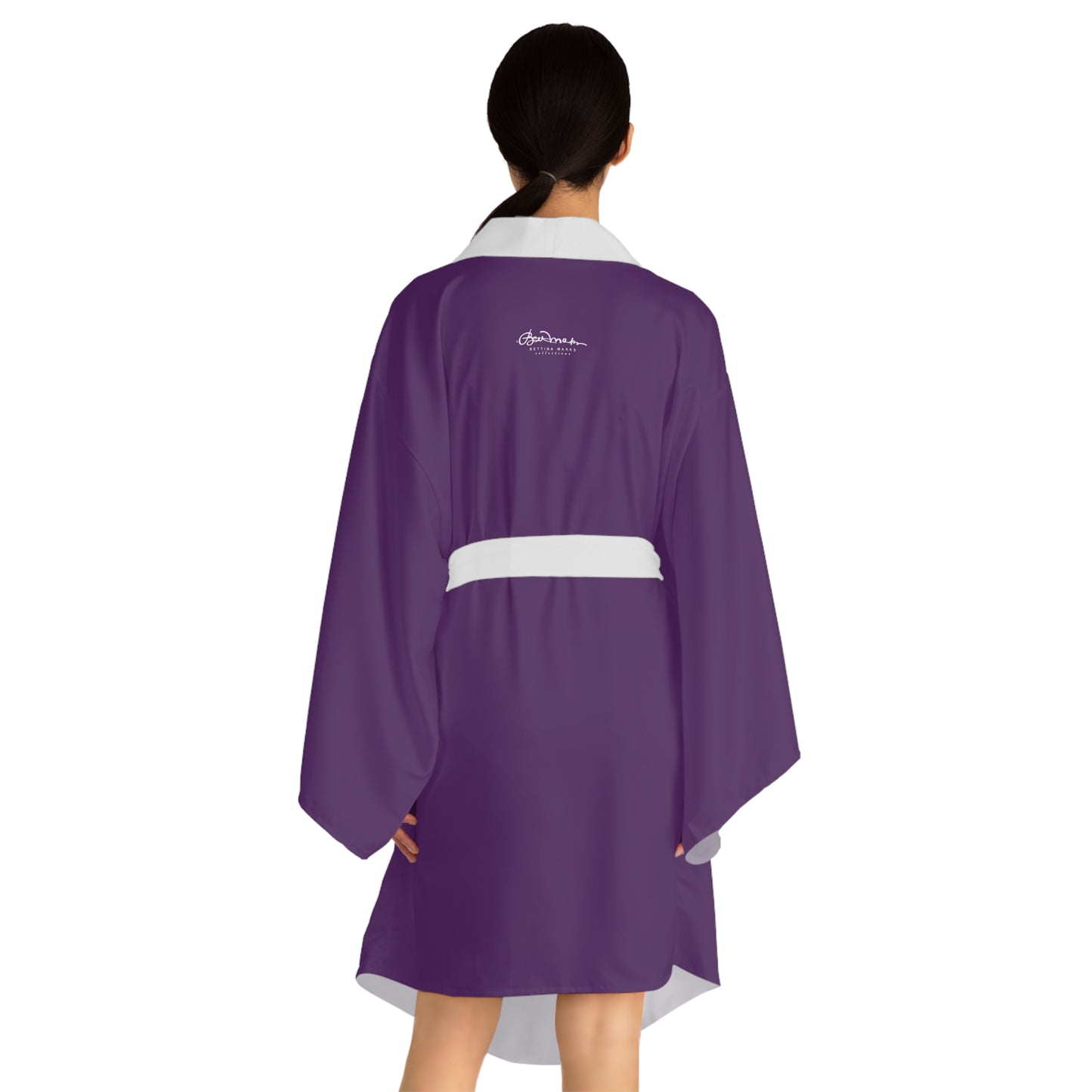 Royal Purple Kimono Robe