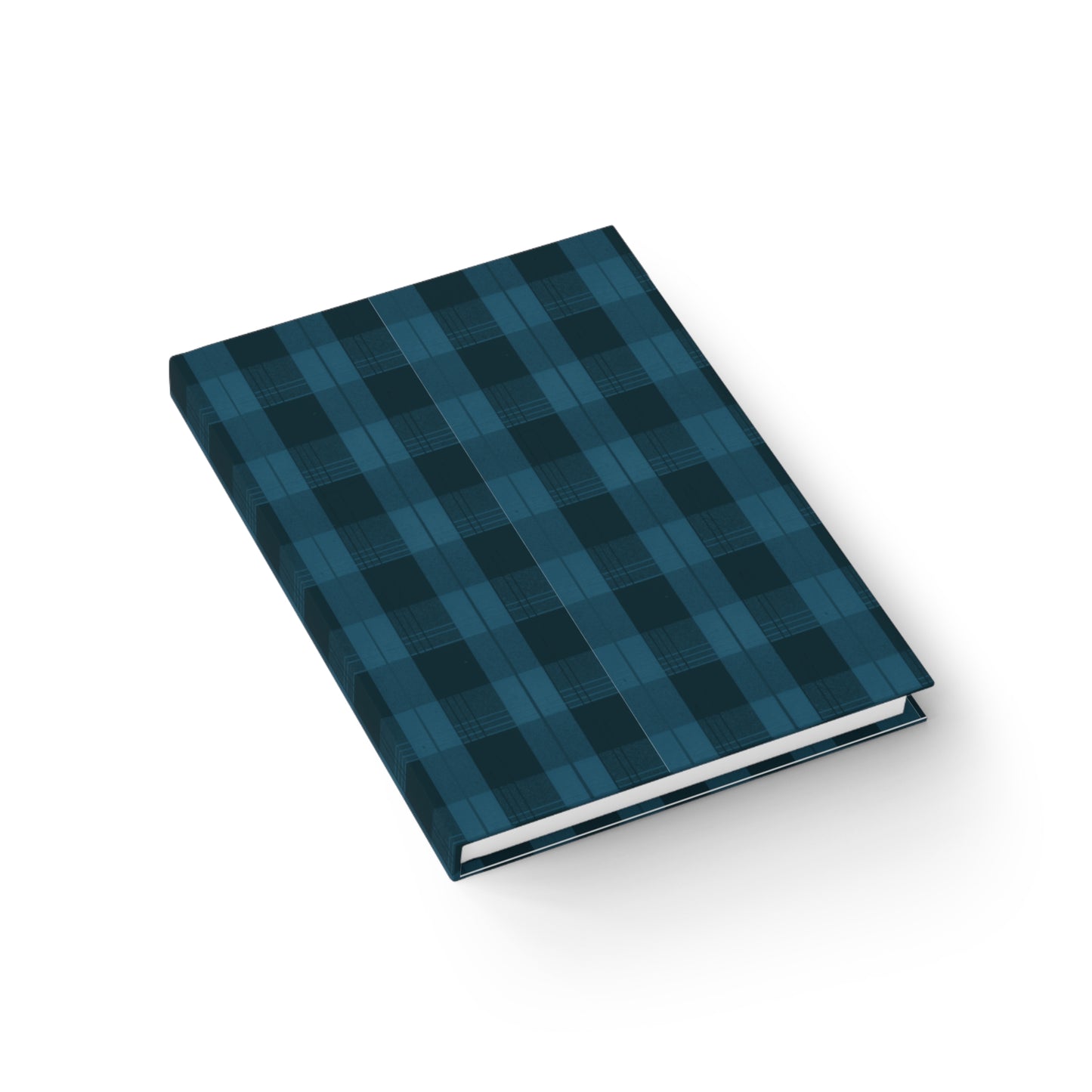 Teal Plaid Journal