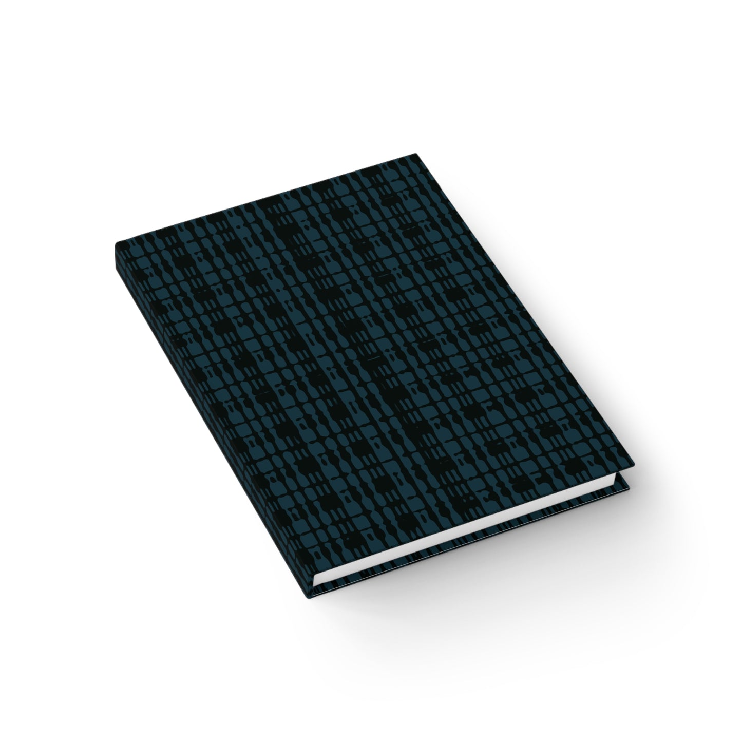 Twilight Teal Plaid Journal