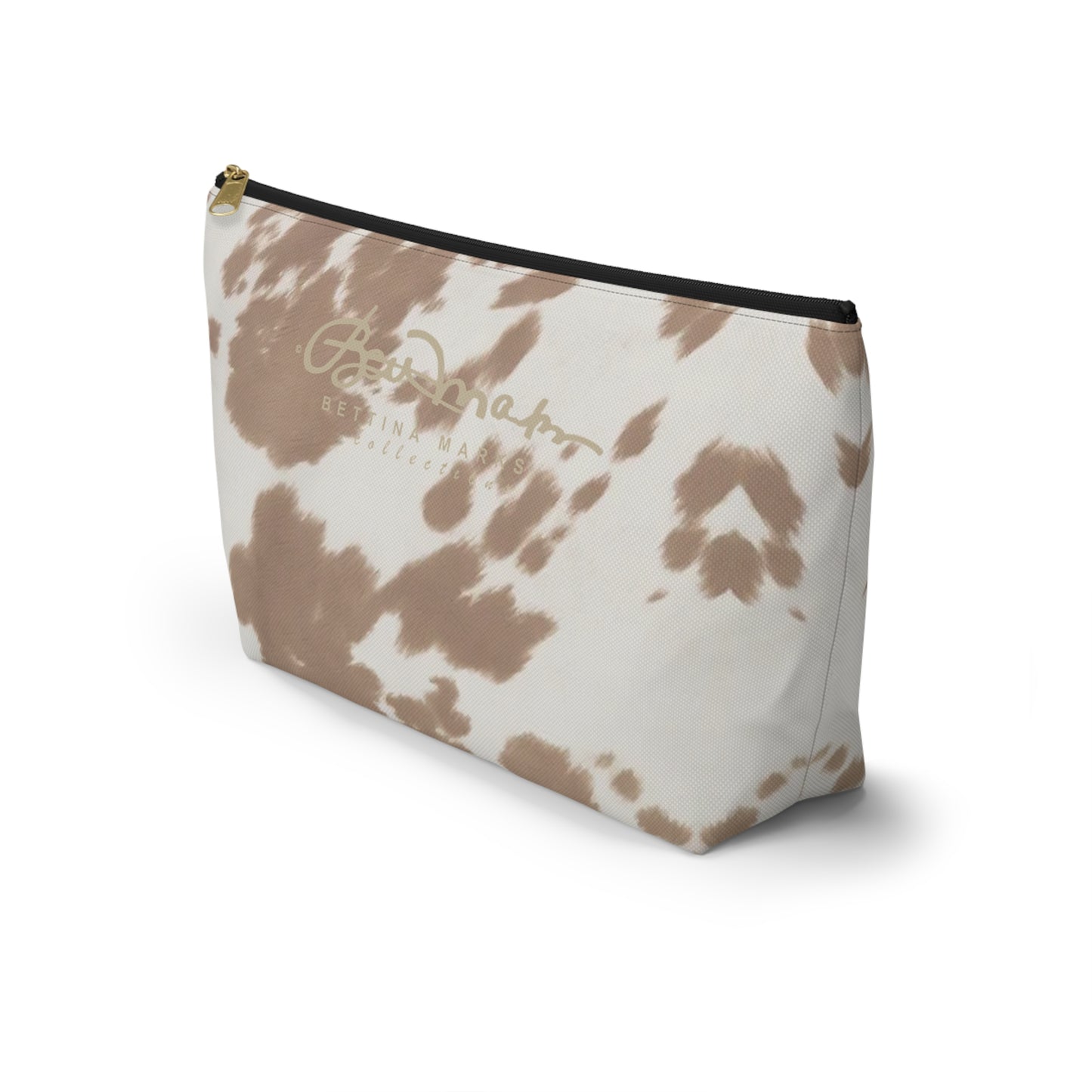 Pony Skin Accessory Pouch w T-bottom