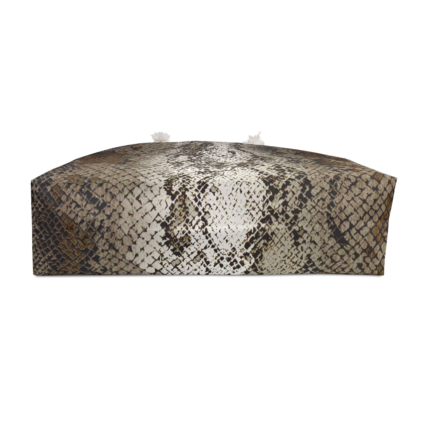 Deep Snake Skin Weekender Bag
