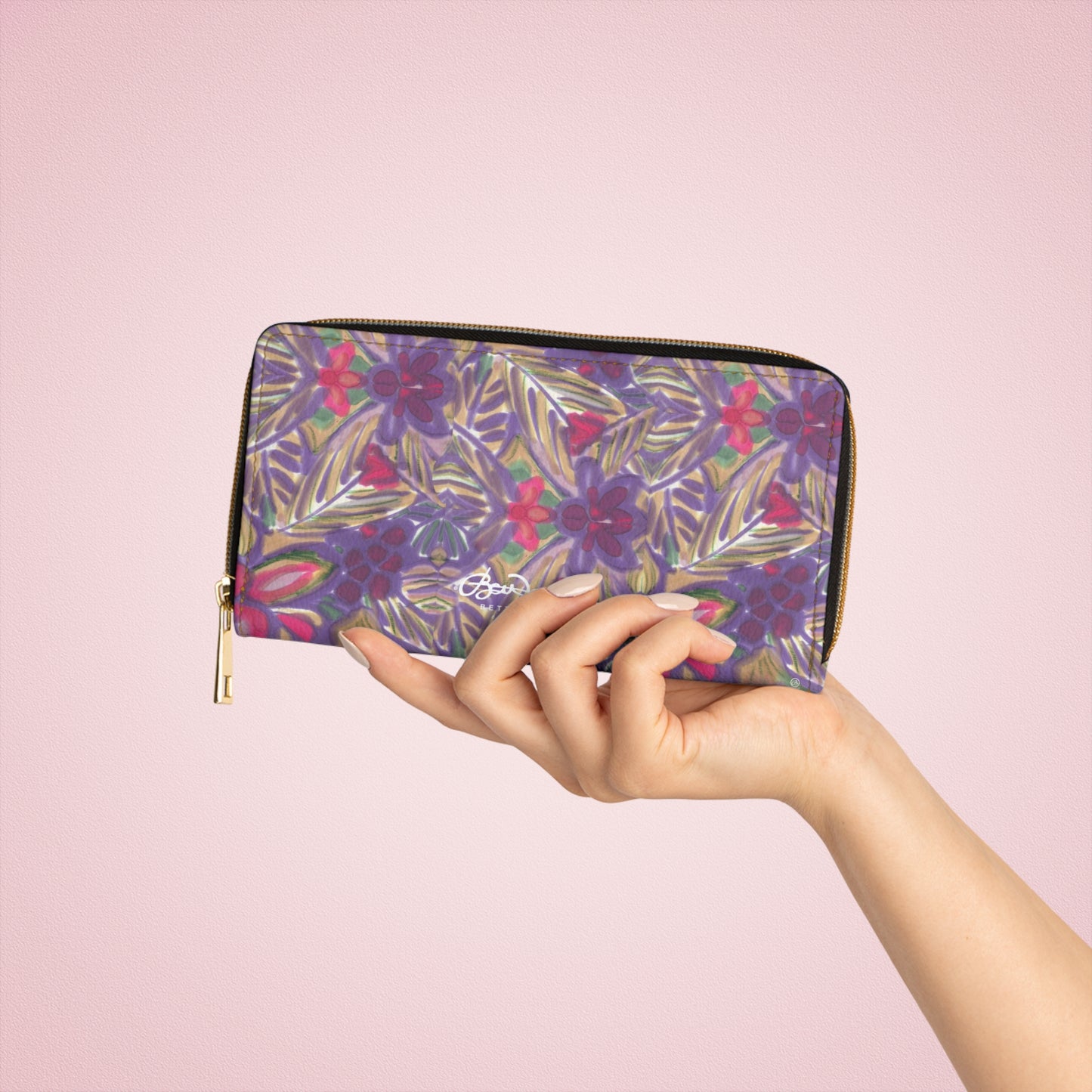 Seychelles Tropical Zipper Wallet