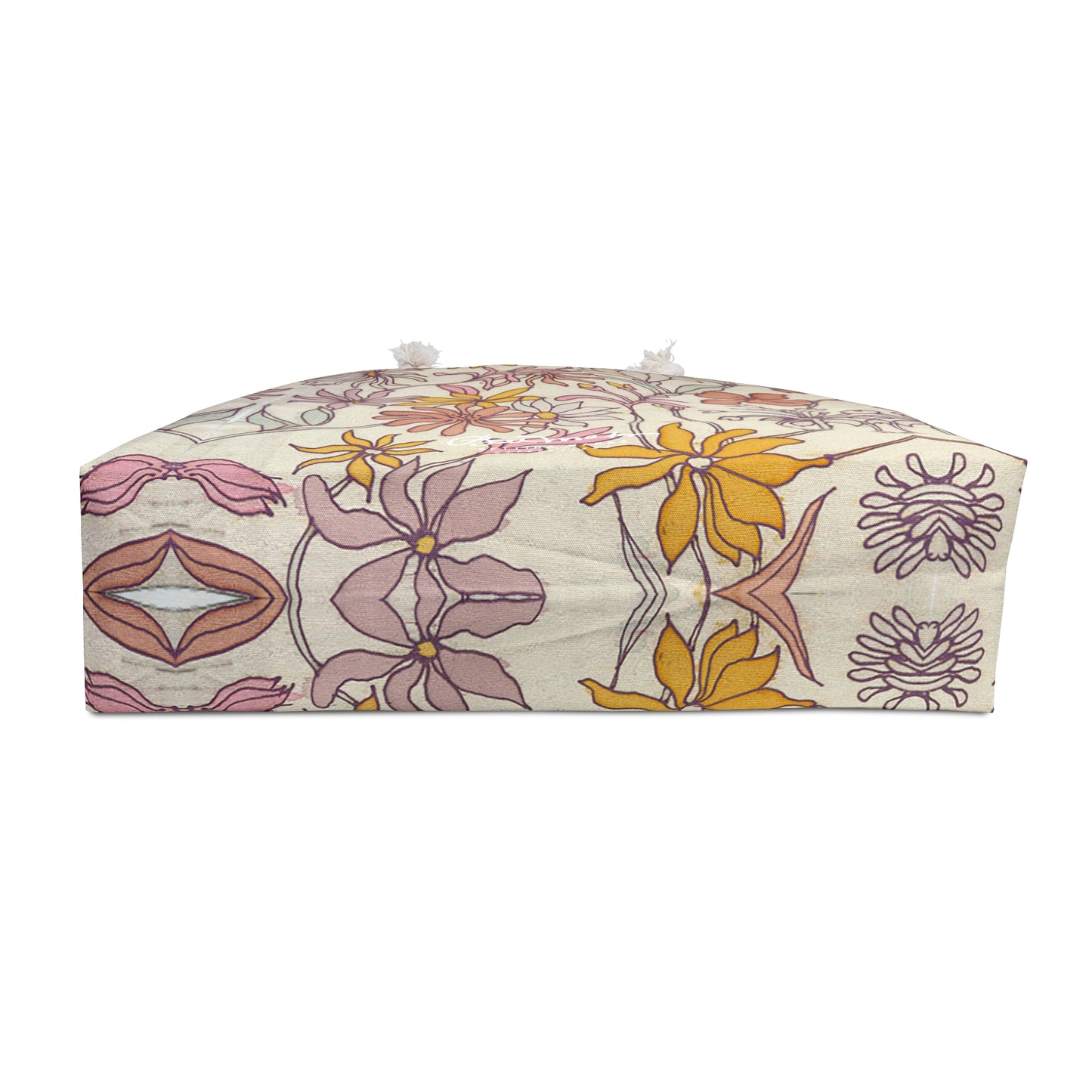 Vintage Pastel Floral Weekender Bag