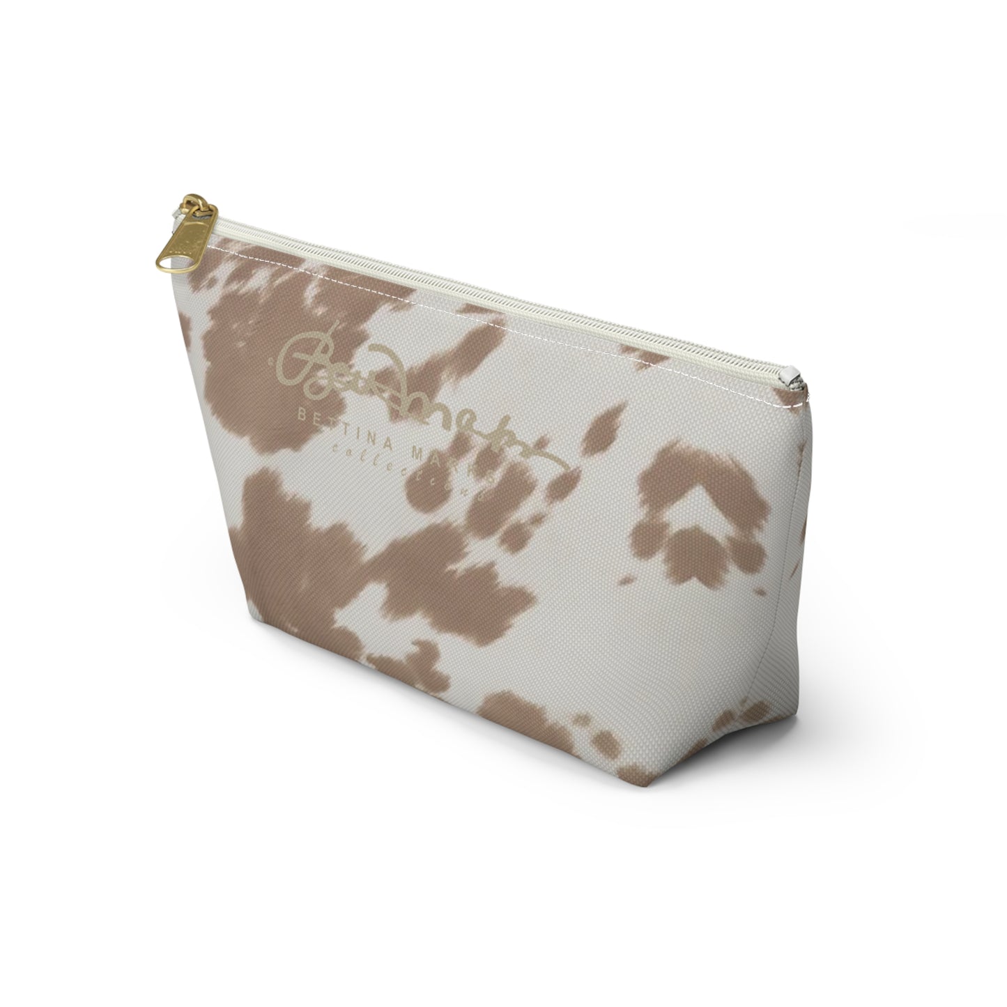 Pony Skin Accessory Pouch w T-bottom