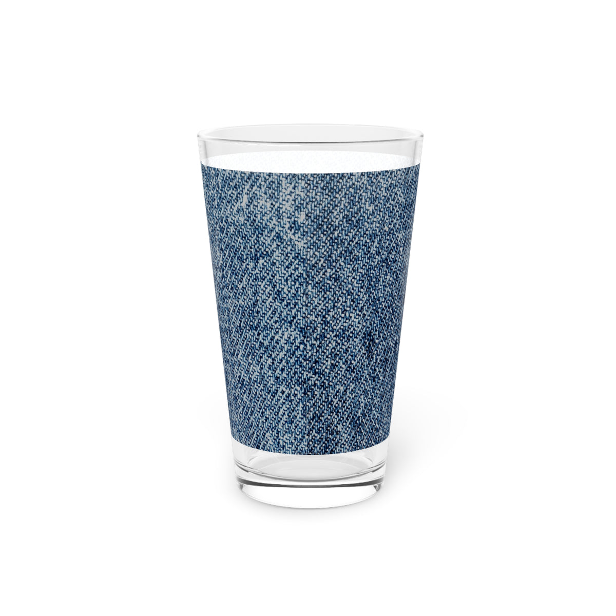 Denim Pint Glass