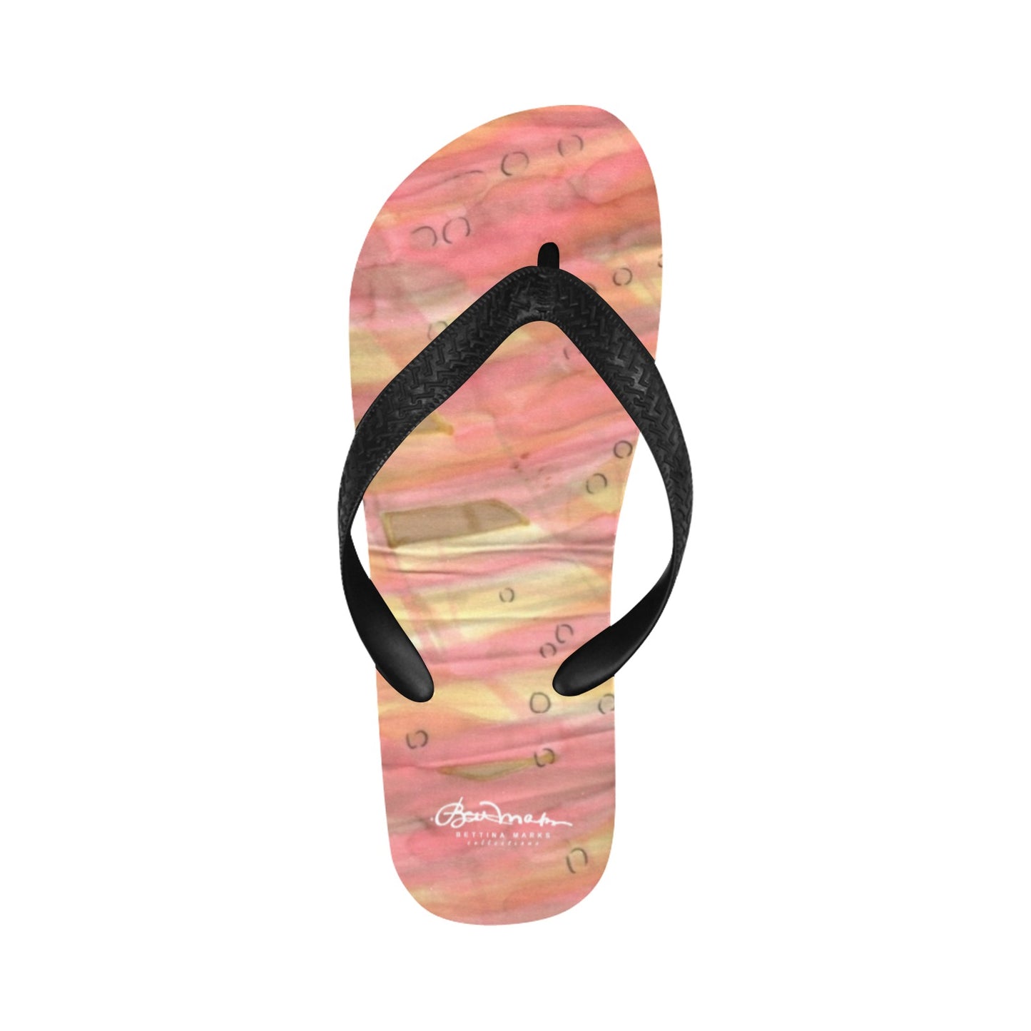 Dreamy Floral Flip Flops for Men/Women