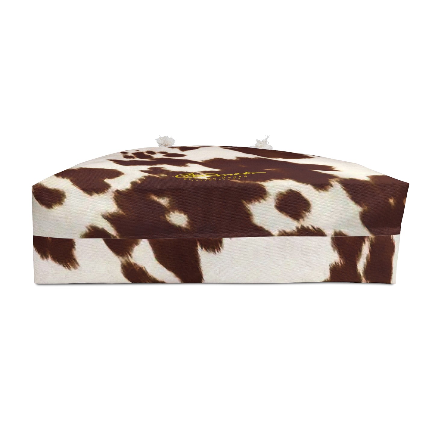 Brown Pony Skin Weekender Bag