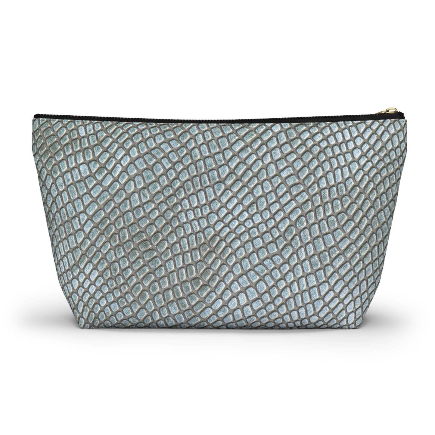 Faded Crocodile Accessory Pouch w T-bottom