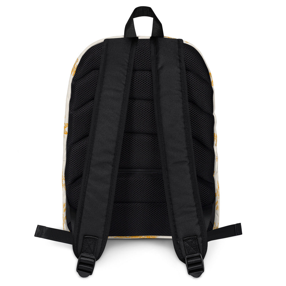 Toiles de Jouy Sacral Orange Backpack