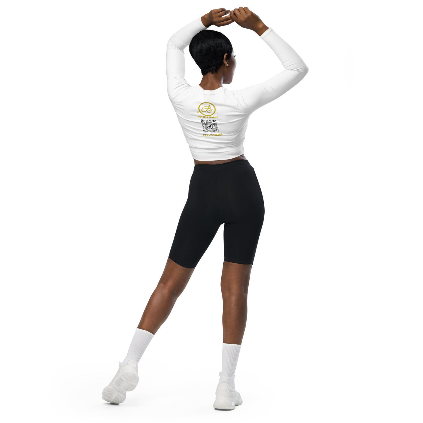 Change is Good Recycled long-sleeve crop top