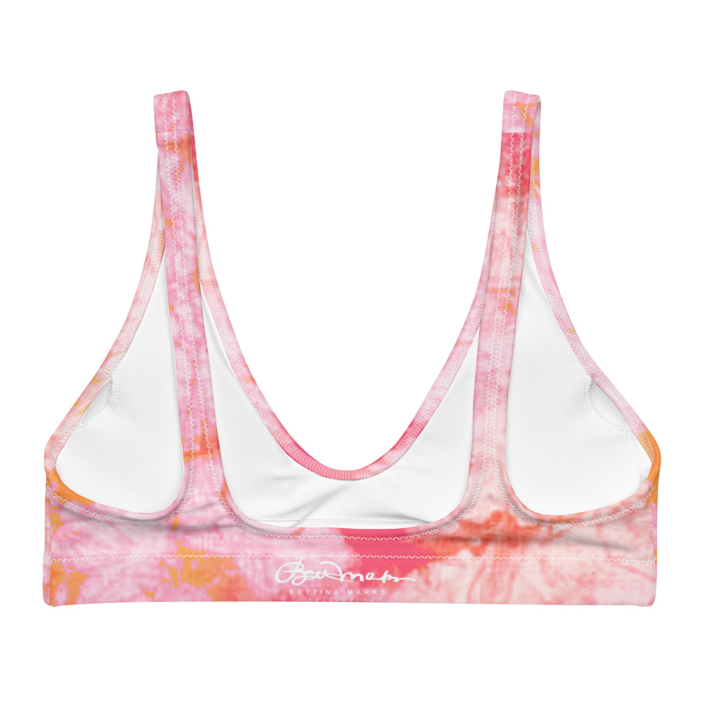 Fantasia Tie Dye Recycled padded bikini top