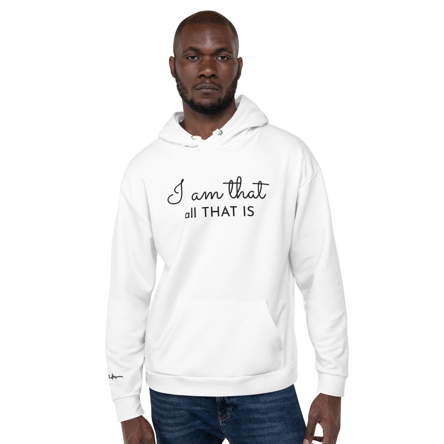 Recycled Unisex Hoodie - I am that all that is