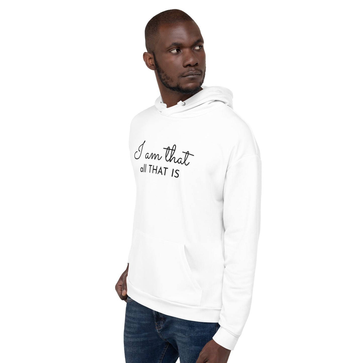 Recycled Unisex Hoodie - I am that all that is