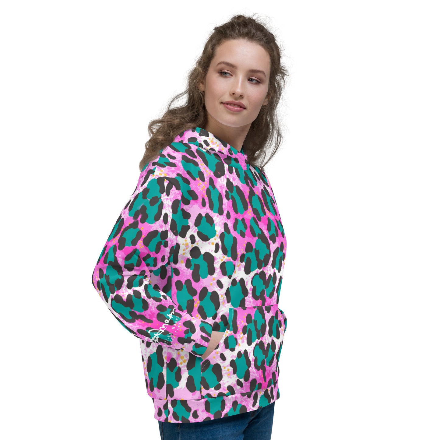 Recycled Unisex Hoodie - Dayglo - Women