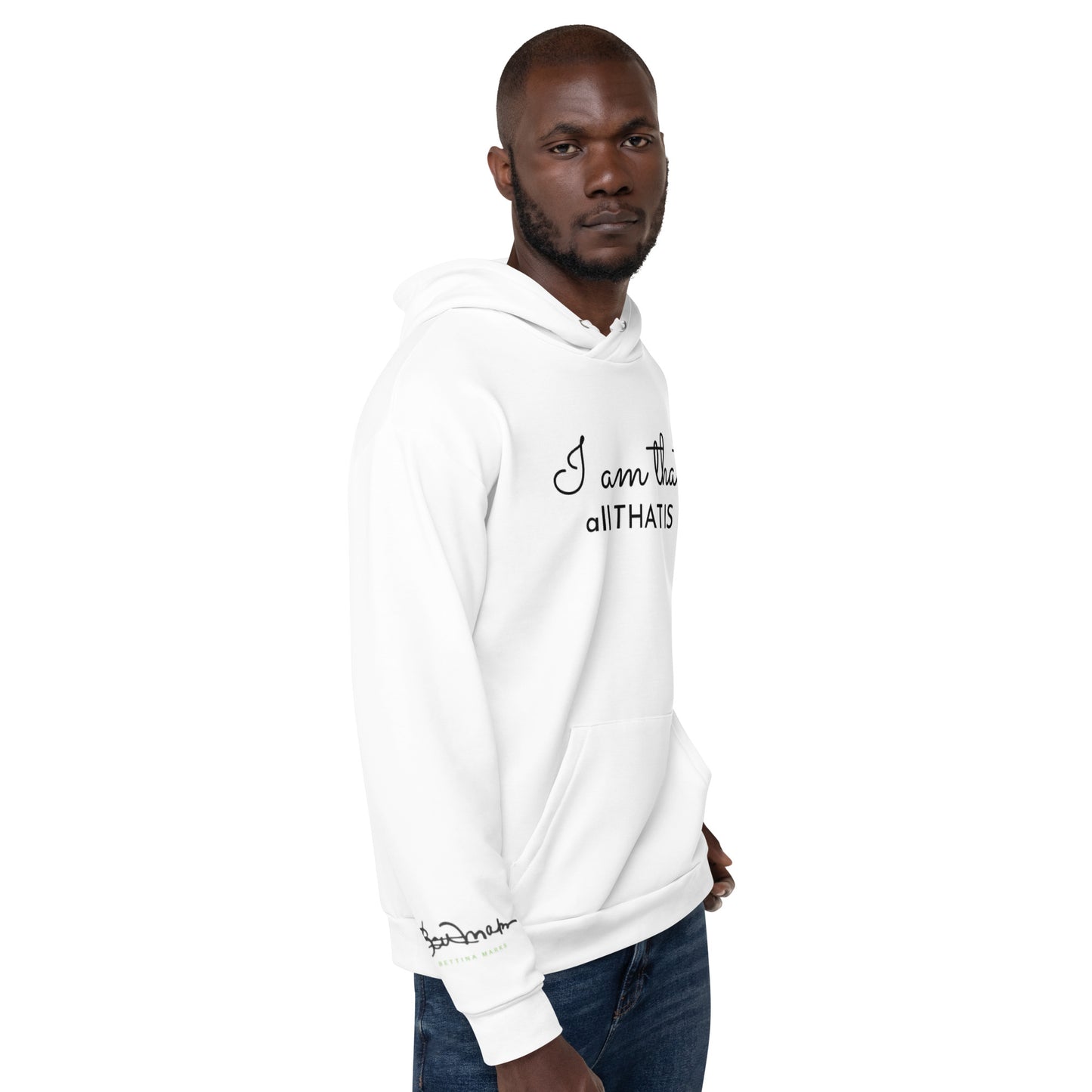 Recycled Unisex Hoodie - I am that all that is