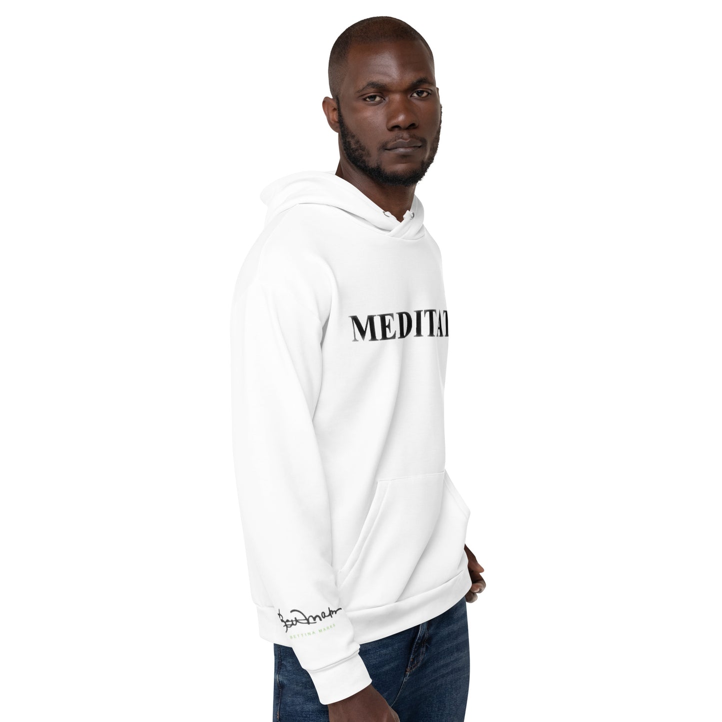 Recycled Unisex Hoodie - Meditate