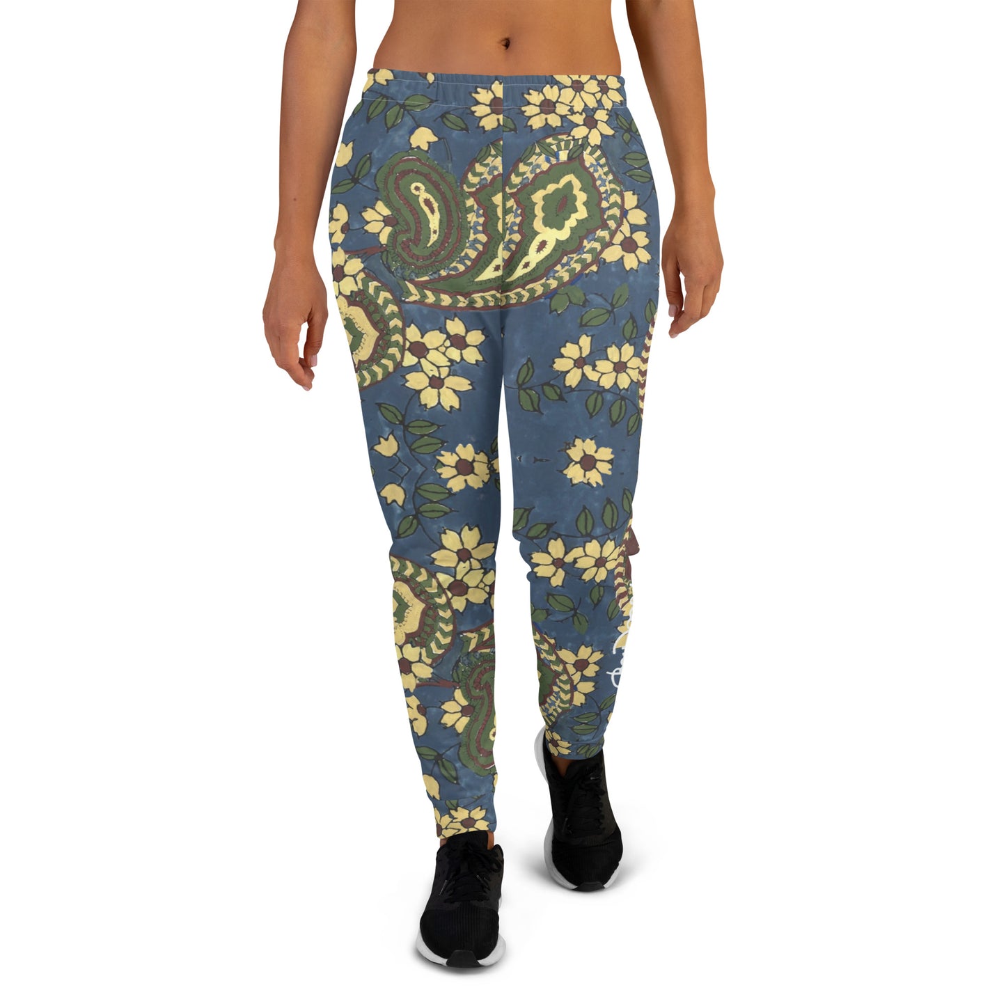 Vintage Blue Paisley Men's Recycled Joggers