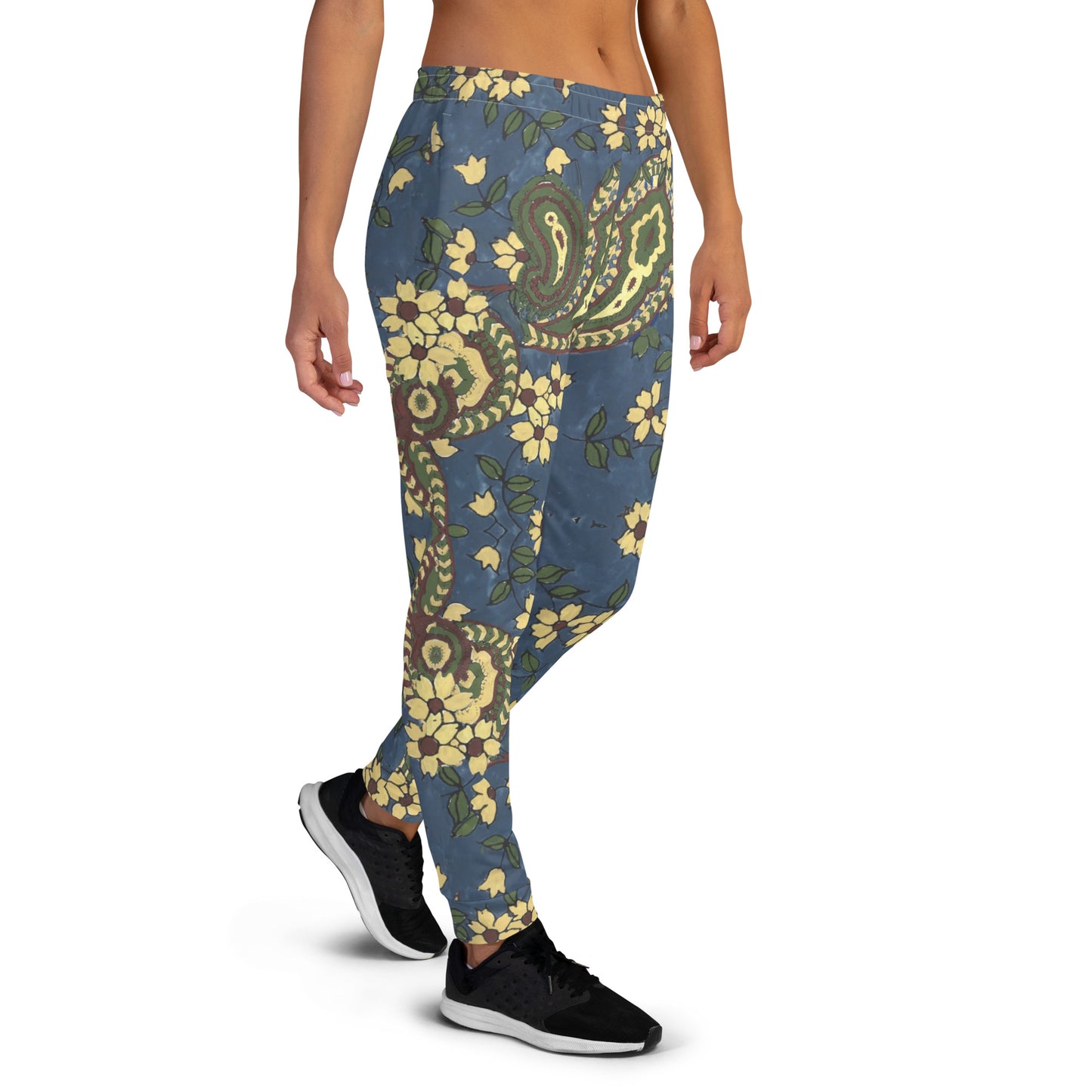 Vintage Blue Paisley Men's Recycled Joggers