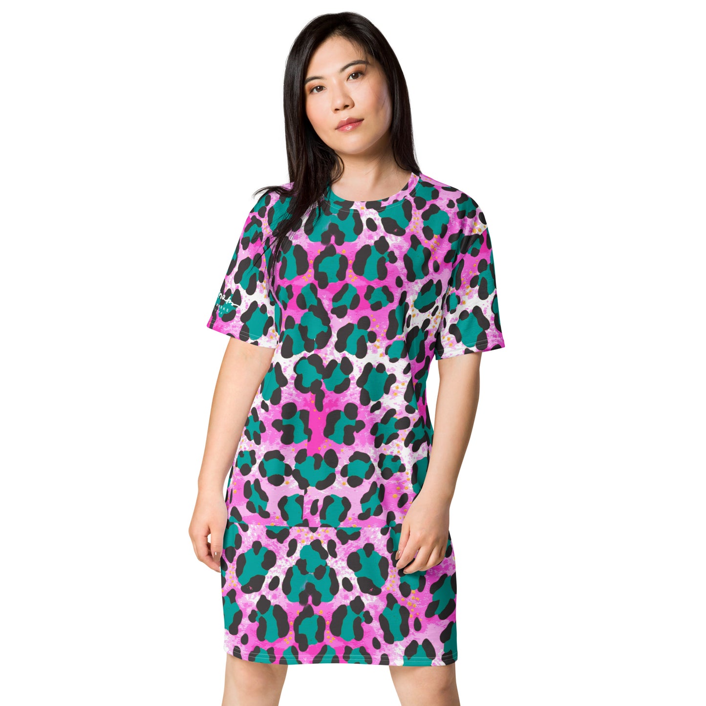 Dayglo T-shirt dress