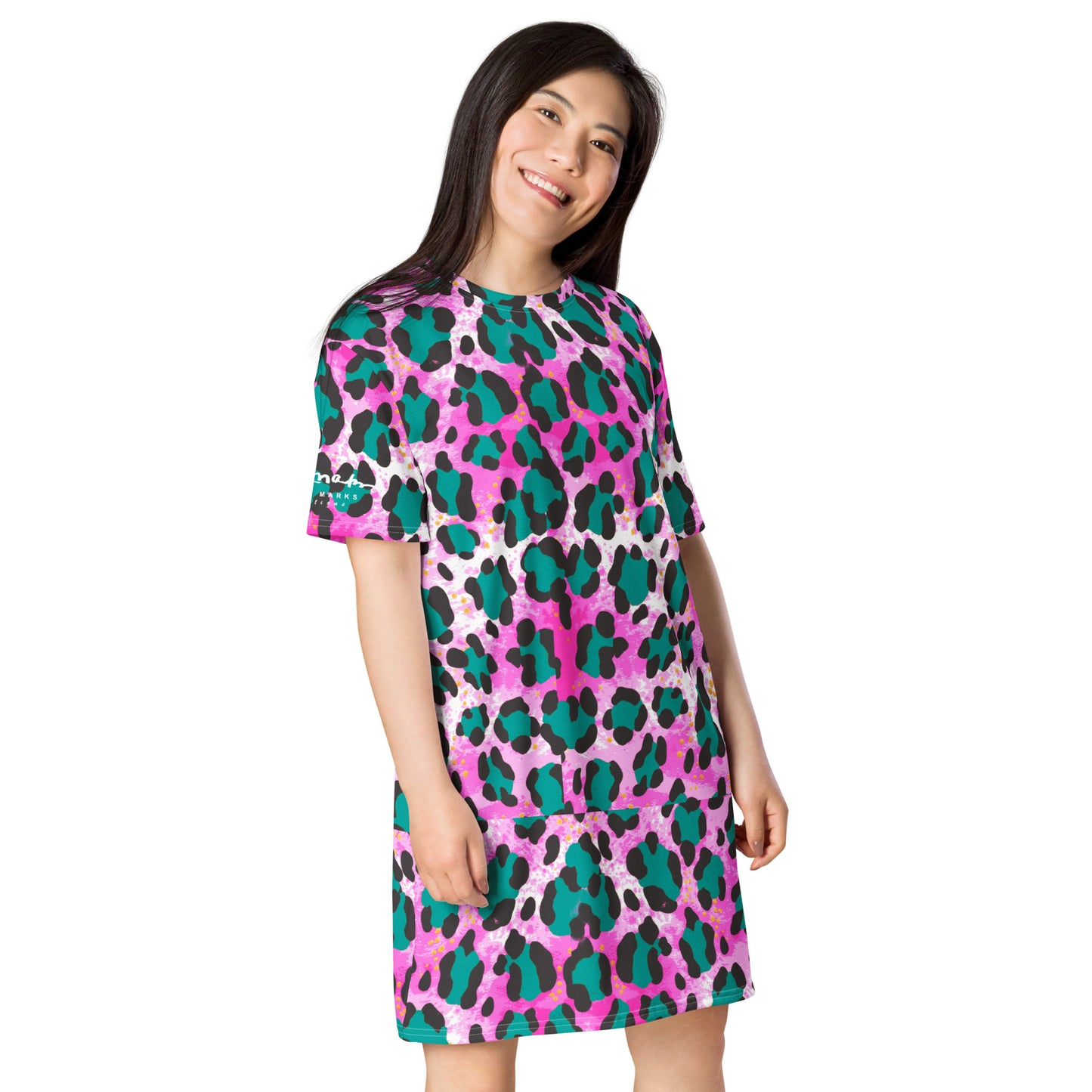 Dayglo T-shirt dress