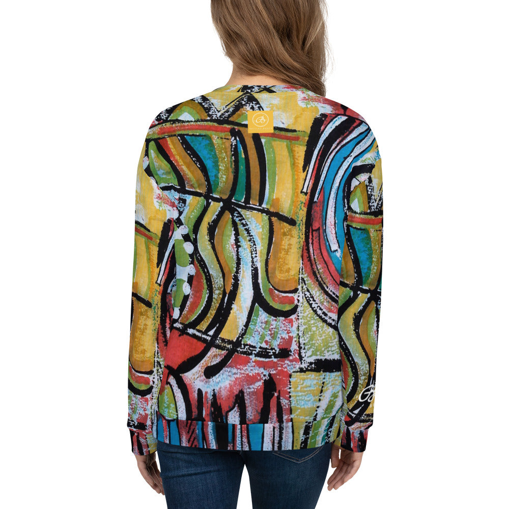 Recycled Unisex Sweatshirt - WhirlWind - Women