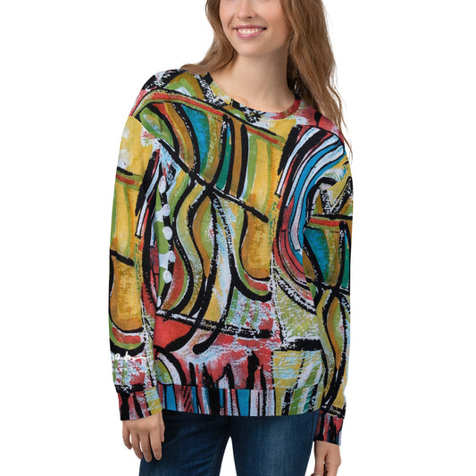 Recycled Unisex Sweatshirt - WhirlWind - Women