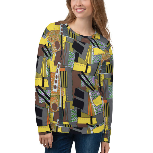 Recycled Unisex Sweatshirt - Graphic Tango - Women