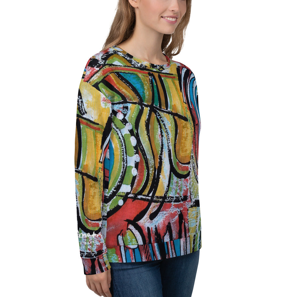 Recycled Unisex Sweatshirt - WhirlWind - Women