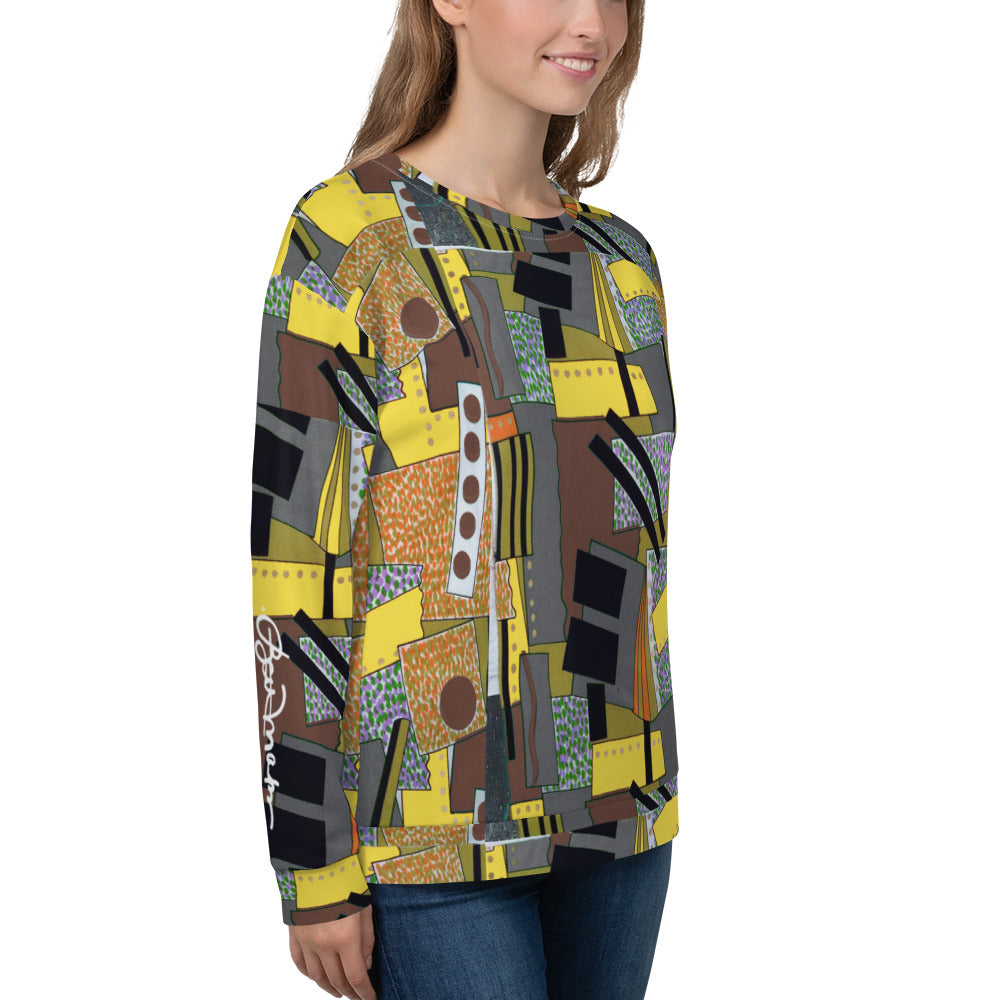 Recycled Unisex Sweatshirt - Graphic Tango - Women