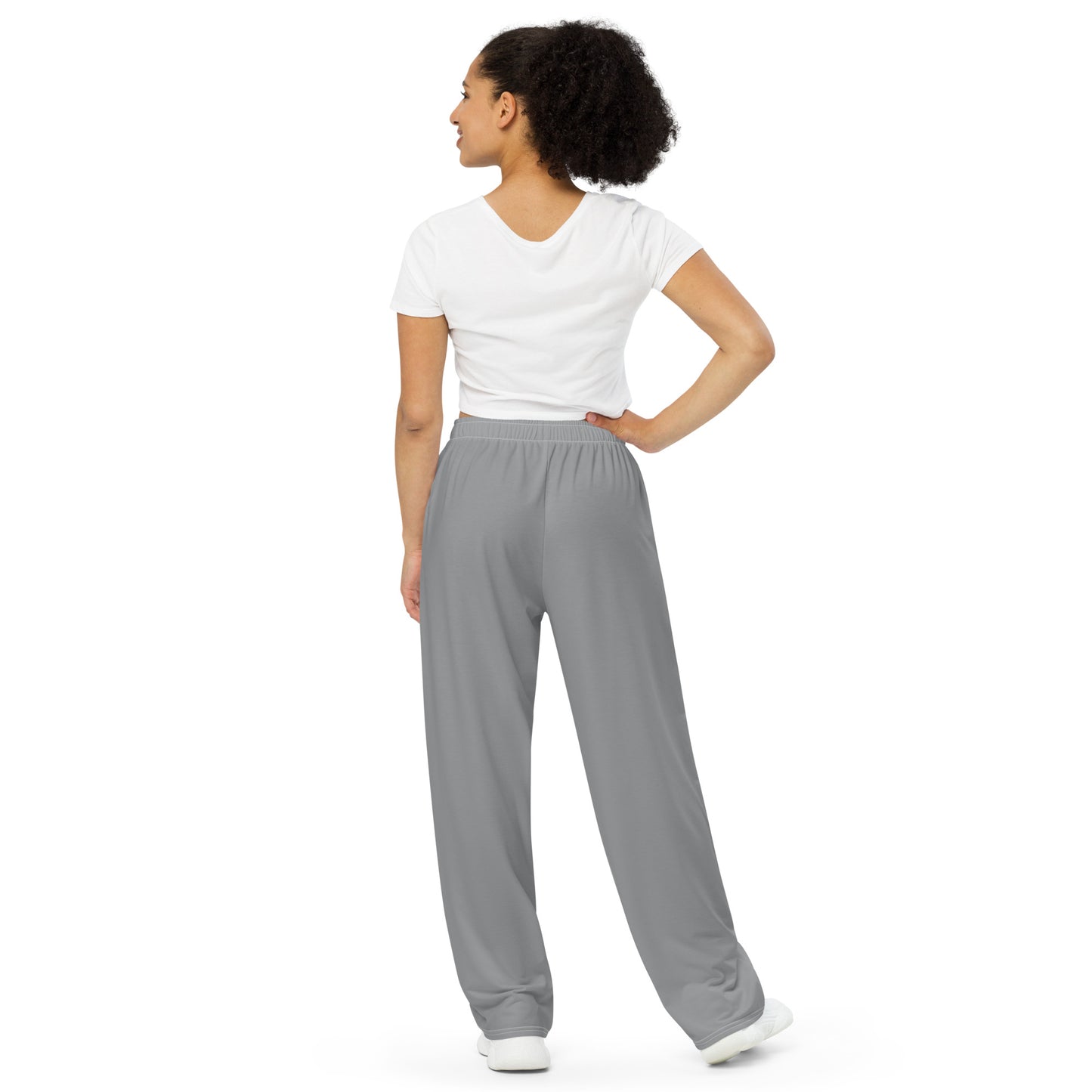 Wide Leg Pants Steel - Women