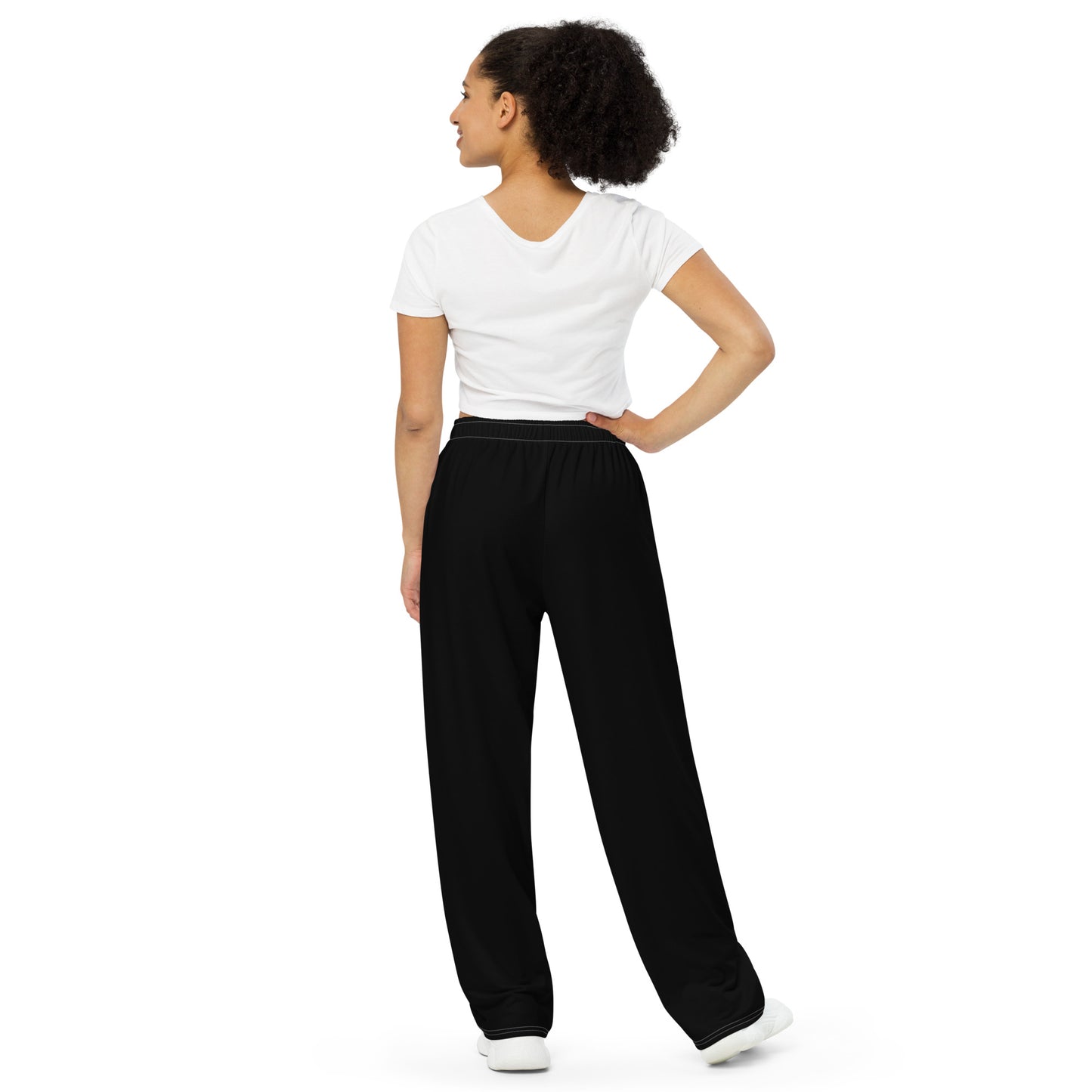 Wide Leg Pants Black - Women