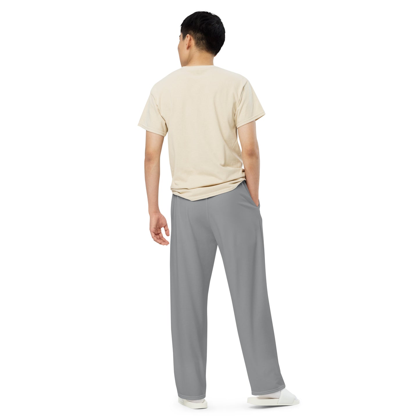 Wide Leg Pants Steel - Men