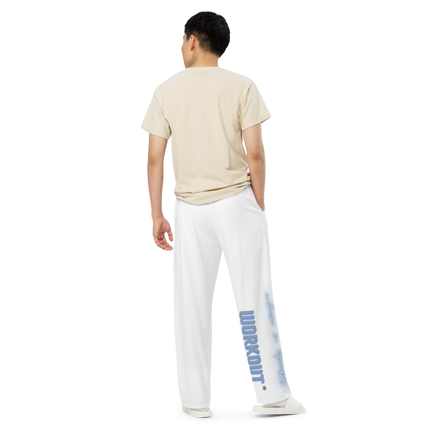Wide Leg Pants When in Doubt Workout - Men
