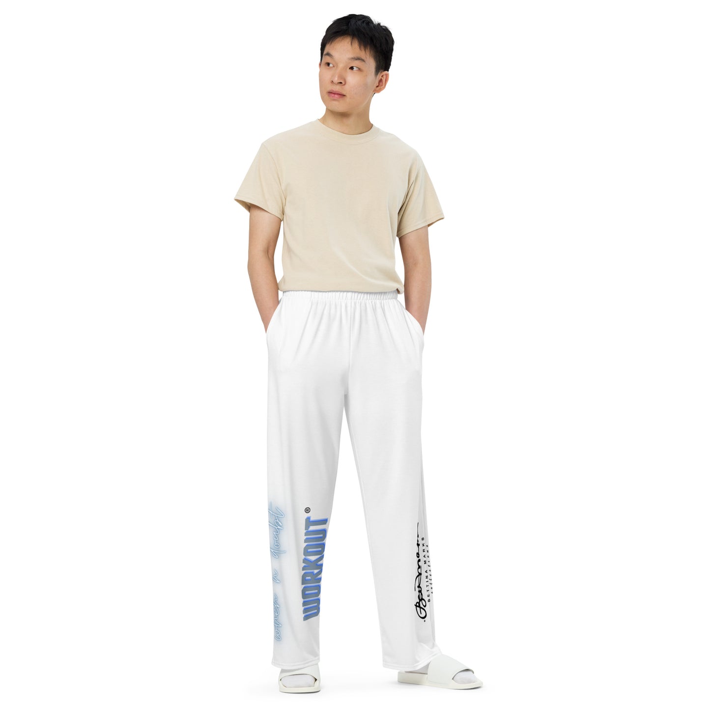 Wide Leg Pants When in Doubt Workout - Men
