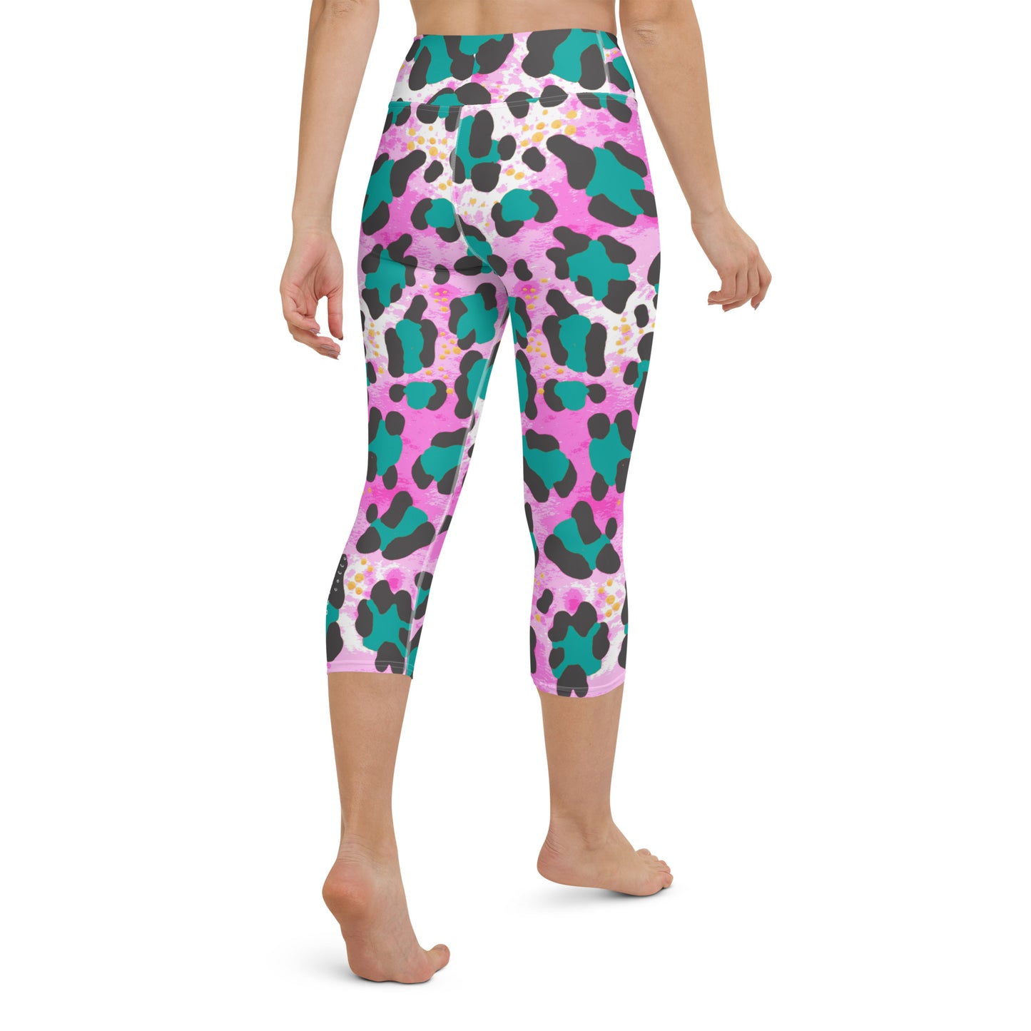 Dayglo Yoga Capri Leggings