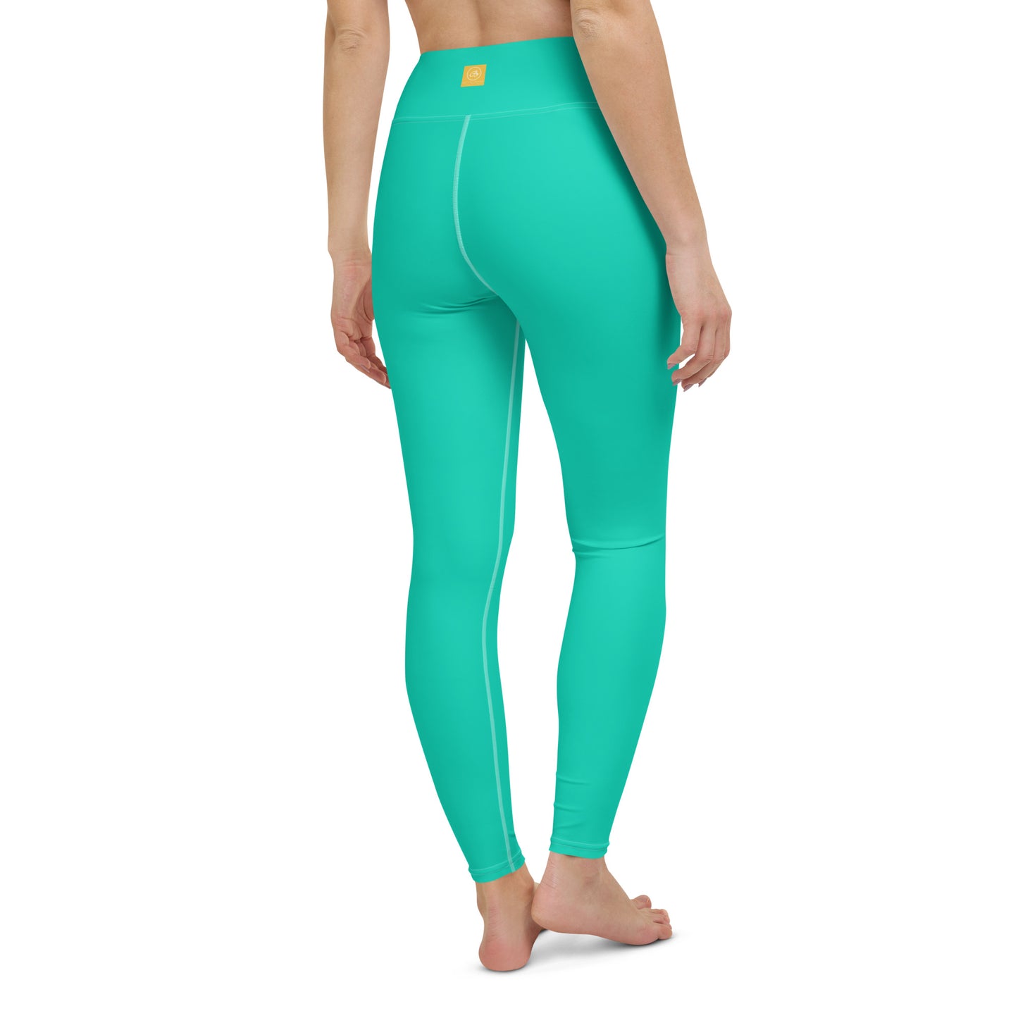 Aegean Blue Yoga Leggings
