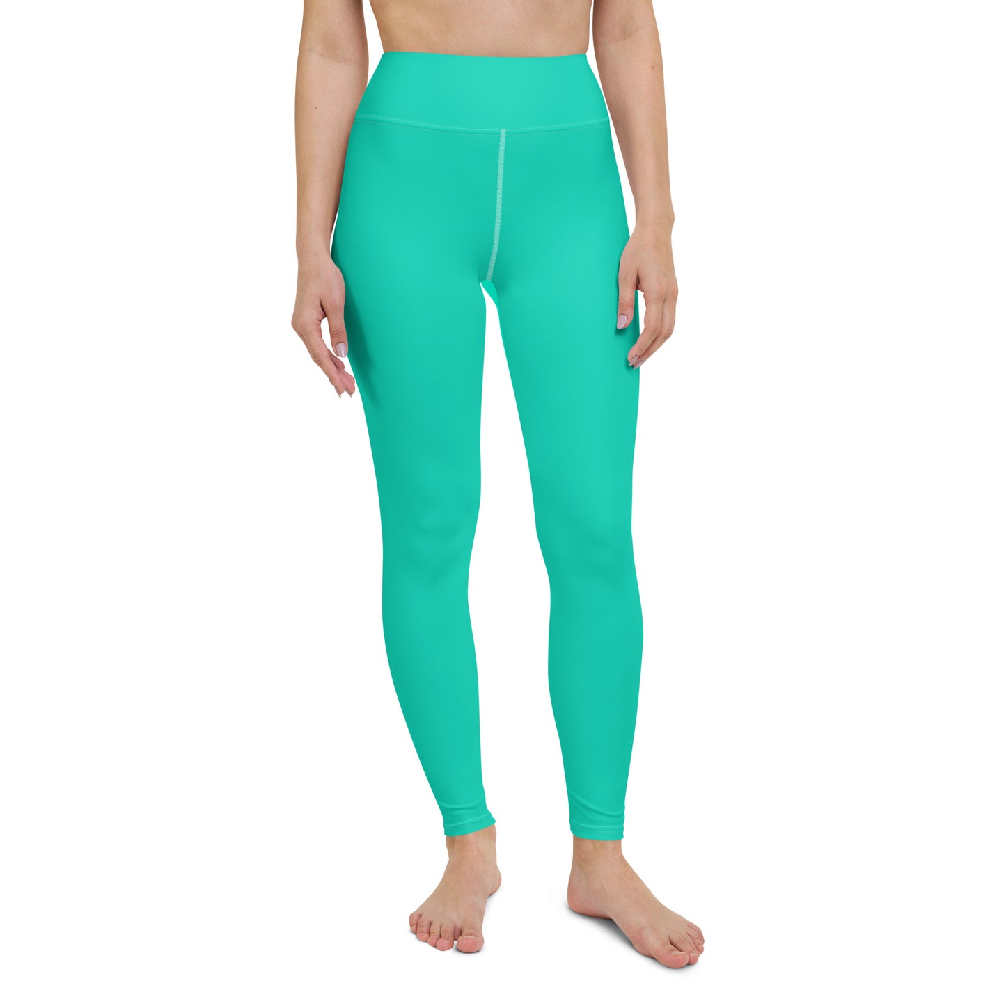 Aegean Blue Yoga Leggings
