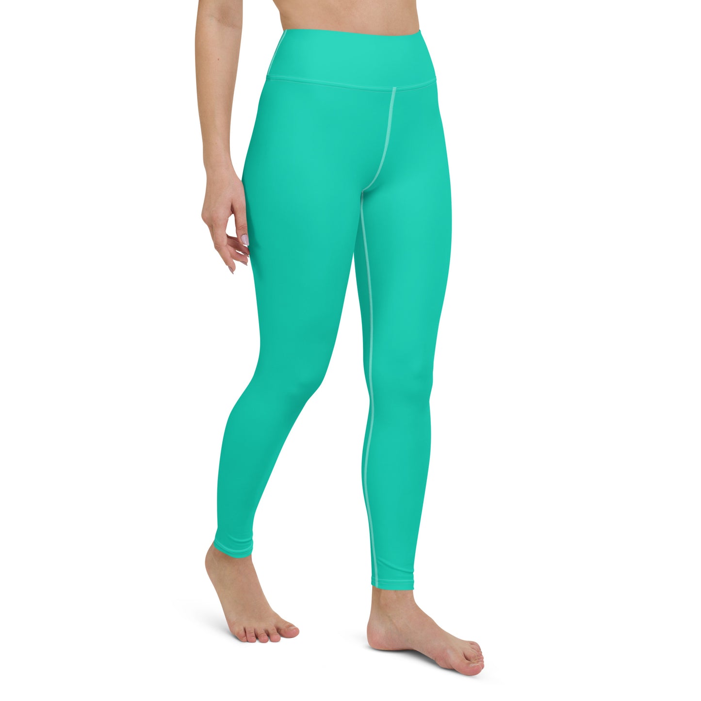 Aegean Blue Yoga Leggings