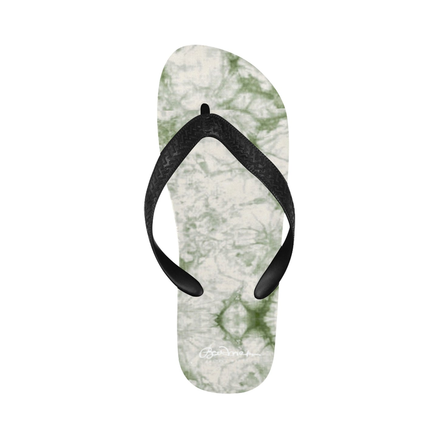 Sage Tie Dye Flip Flops for Men/Women