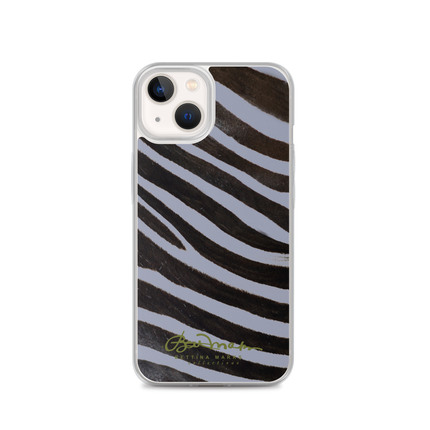 Grey Zebra iPhone Case (select model)