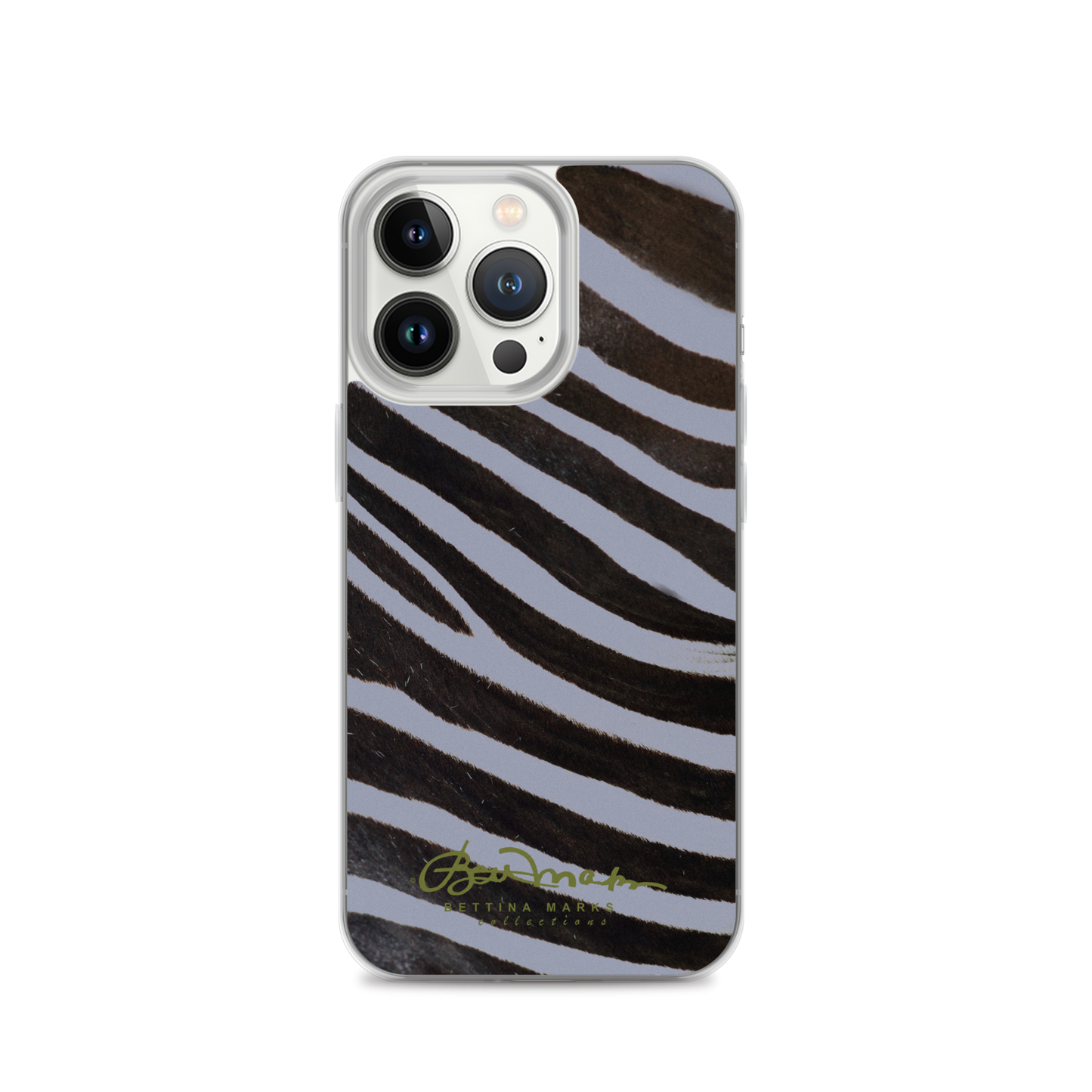 Grey Zebra iPhone Case (select model)
