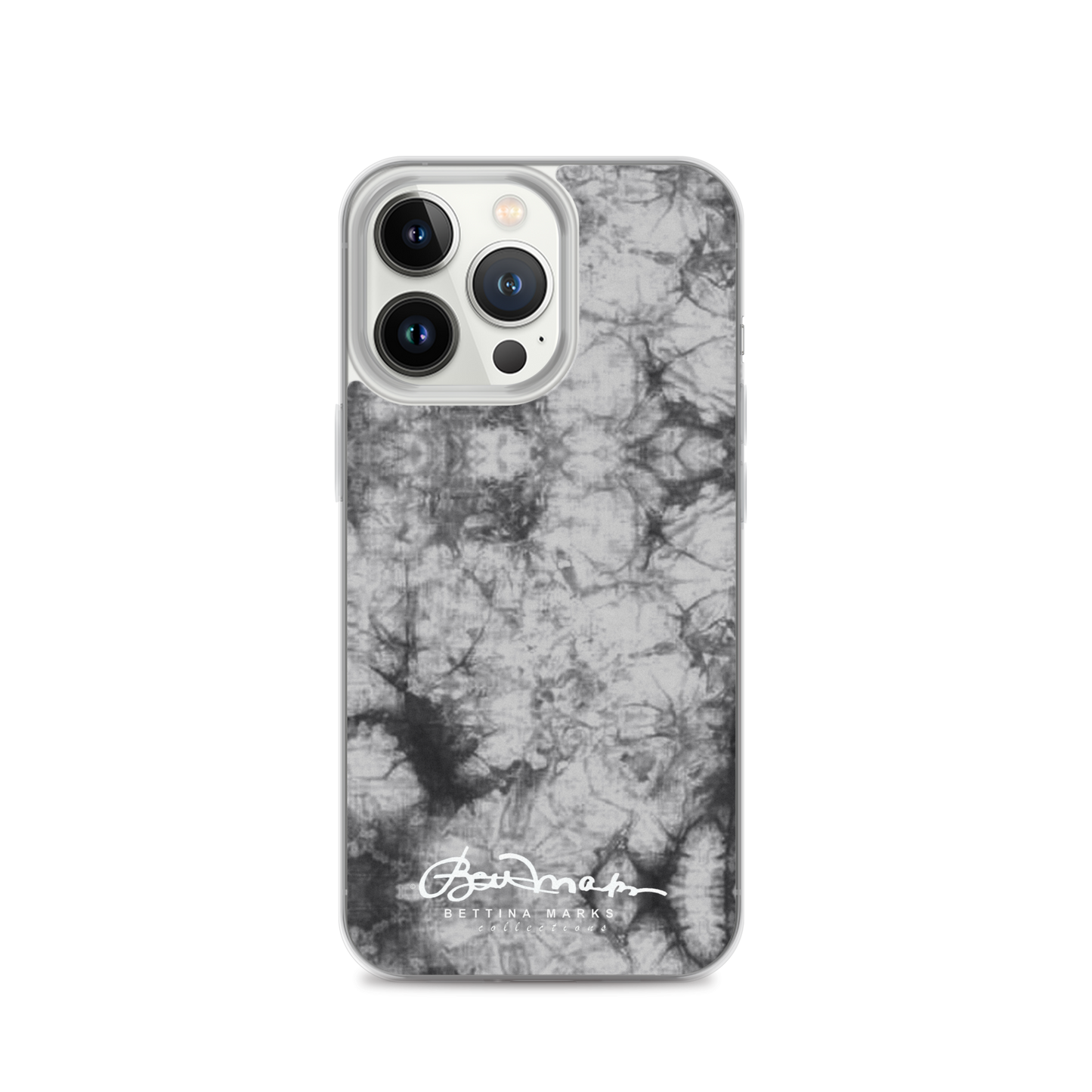 Grey Tie Dye iPhone Case (select model)