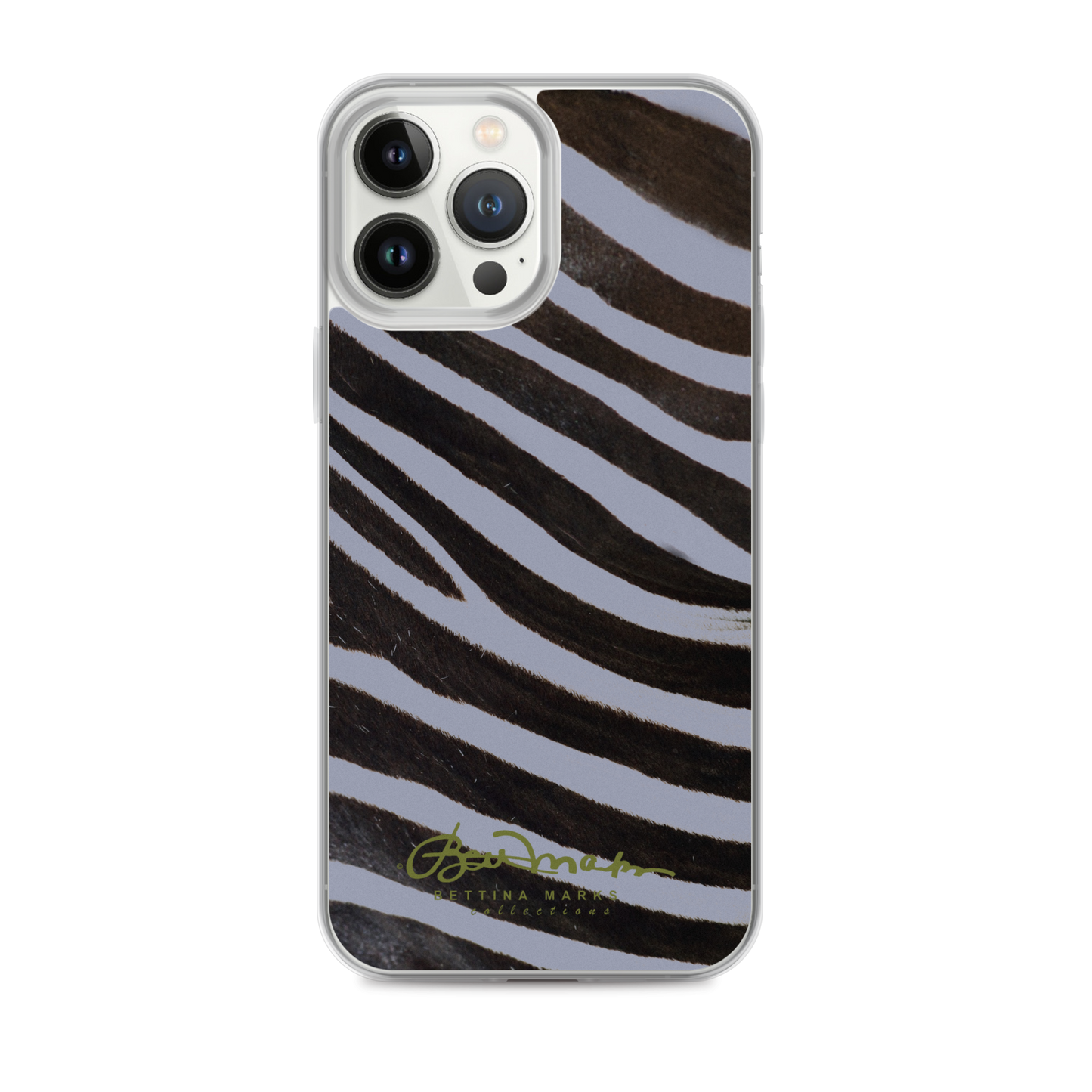 Grey Zebra iPhone Case (select model)