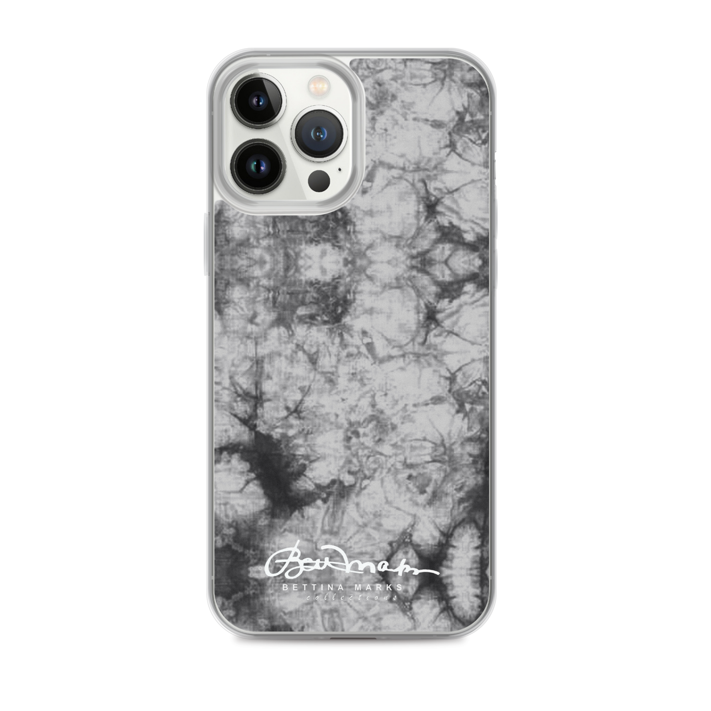 Grey Tie Dye iPhone Case (select model)