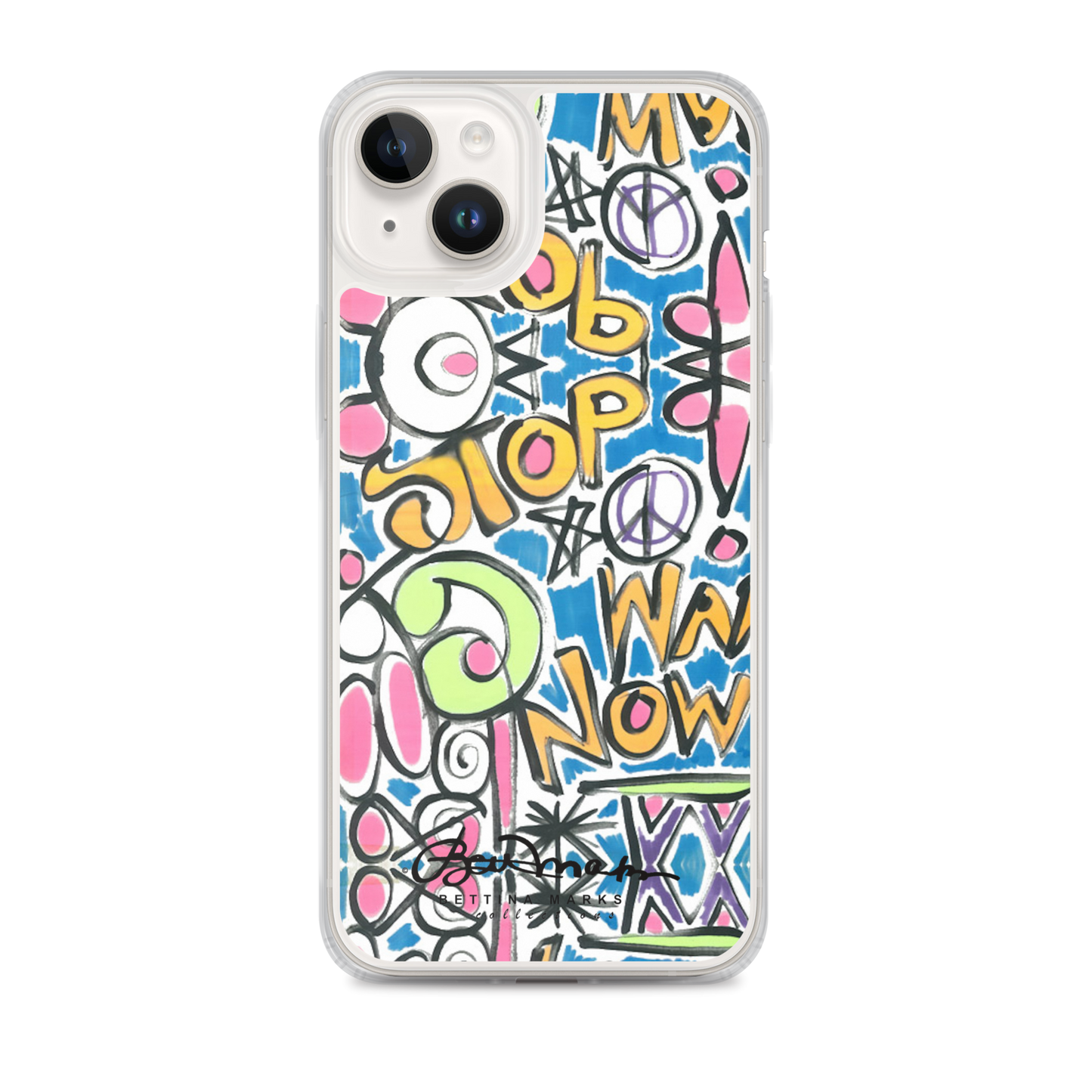 Stop War Now Graffiti iPhone Case (select model)