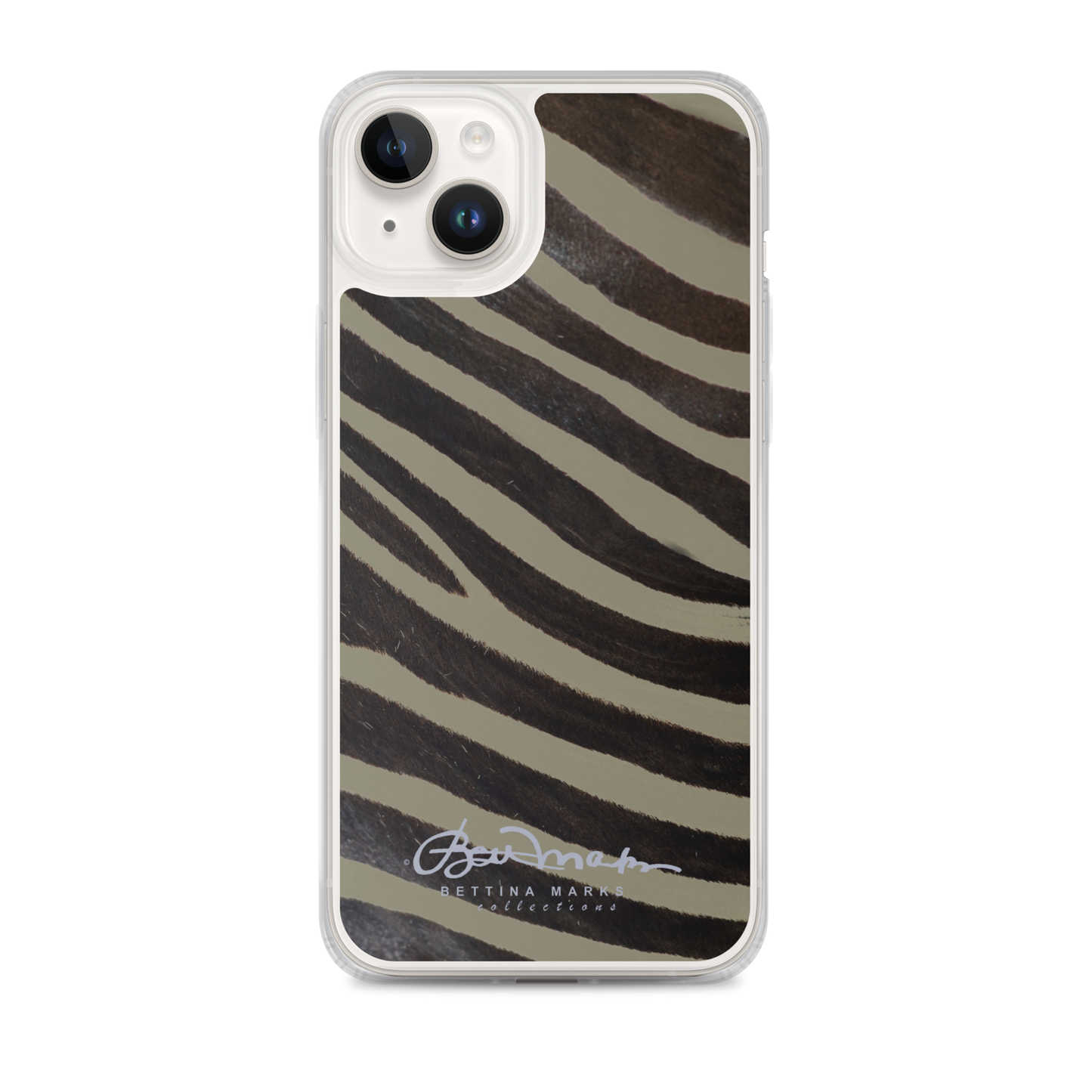 Khaki Zebra iPhone Case (select model)