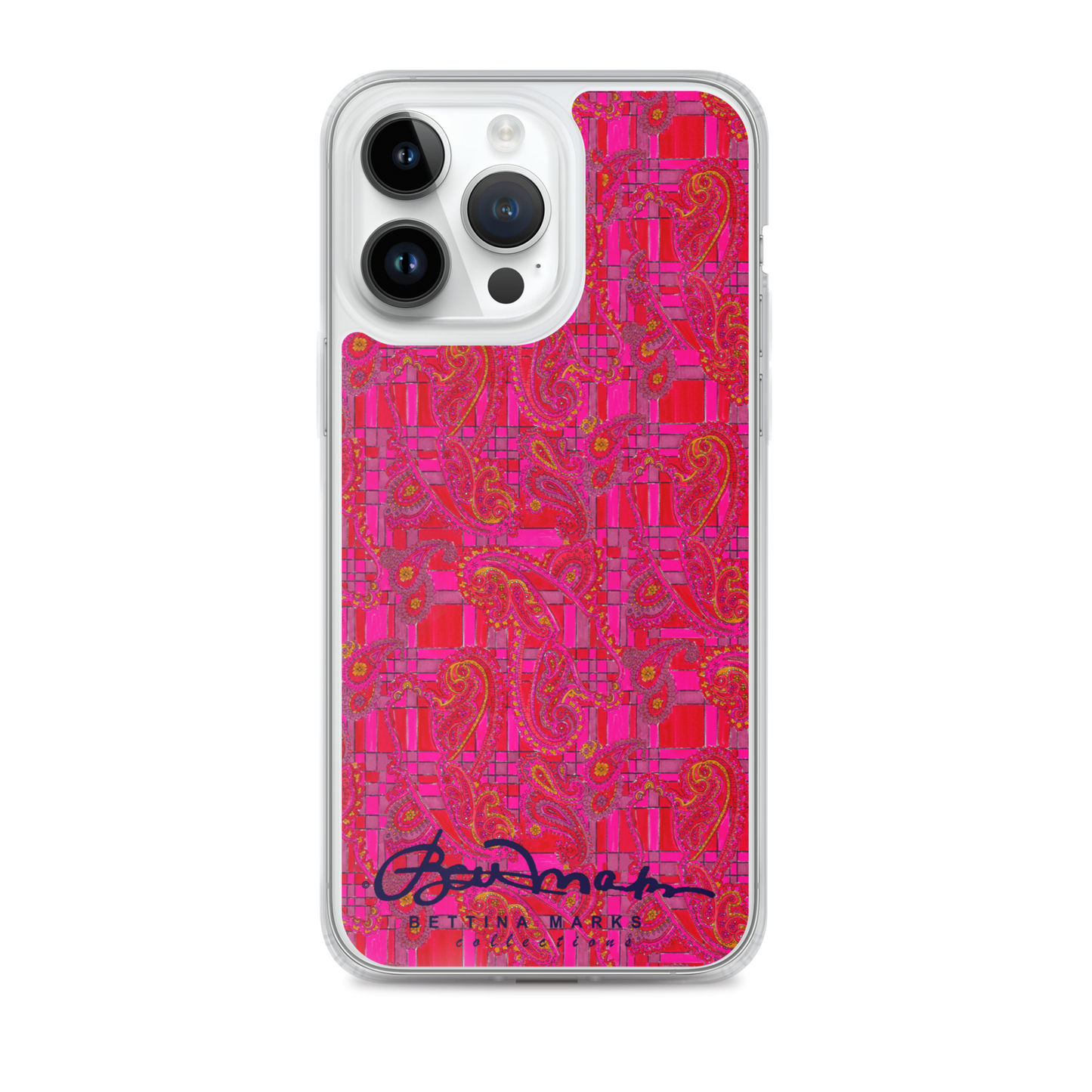 Hot Pink iPhone X Case