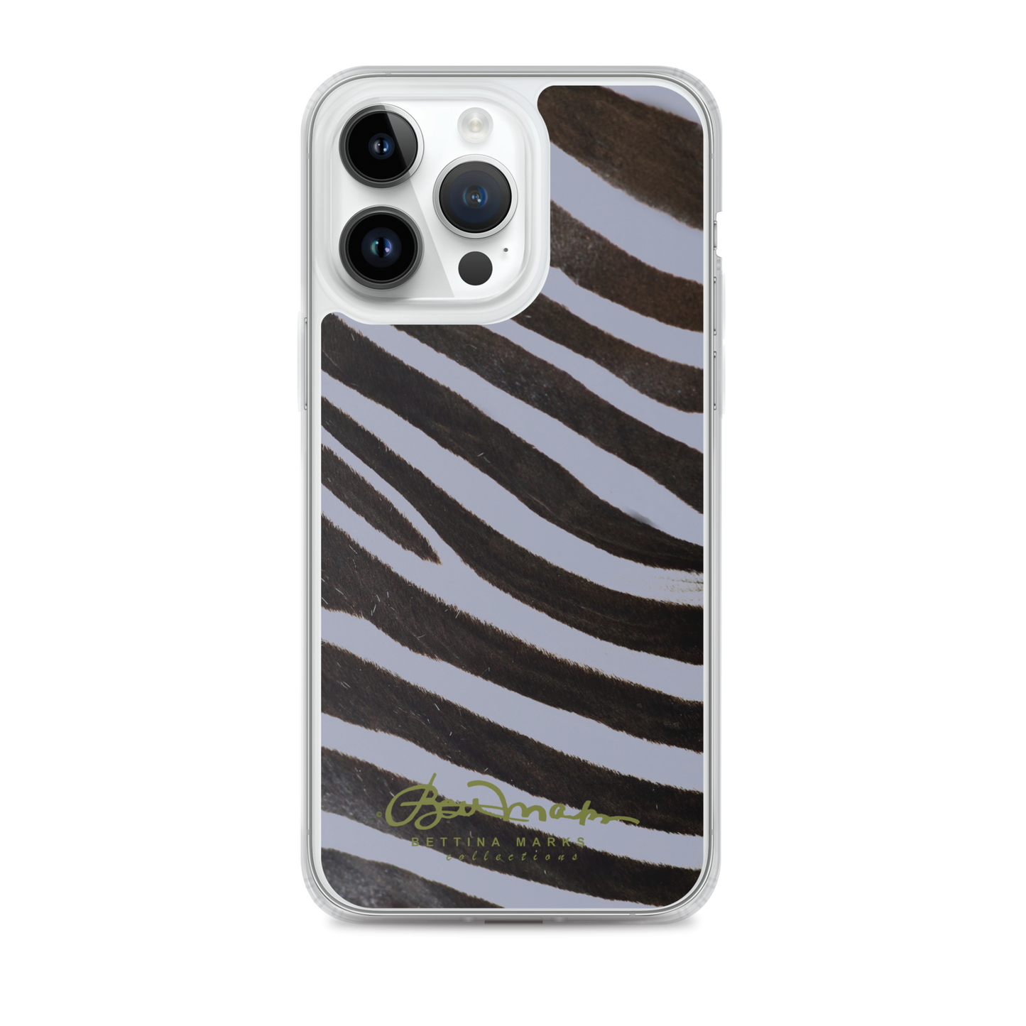 Grey Zebra iPhone Case (select model)