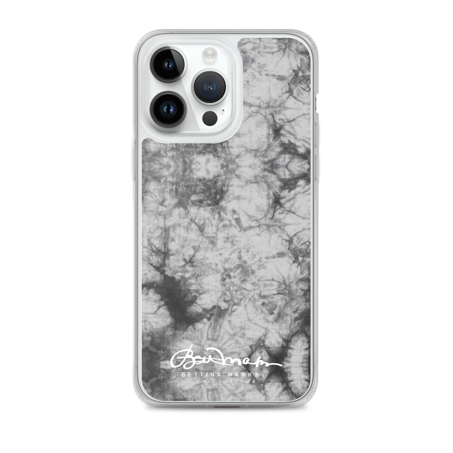 Grey Tie Dye iPhone Case (select model)