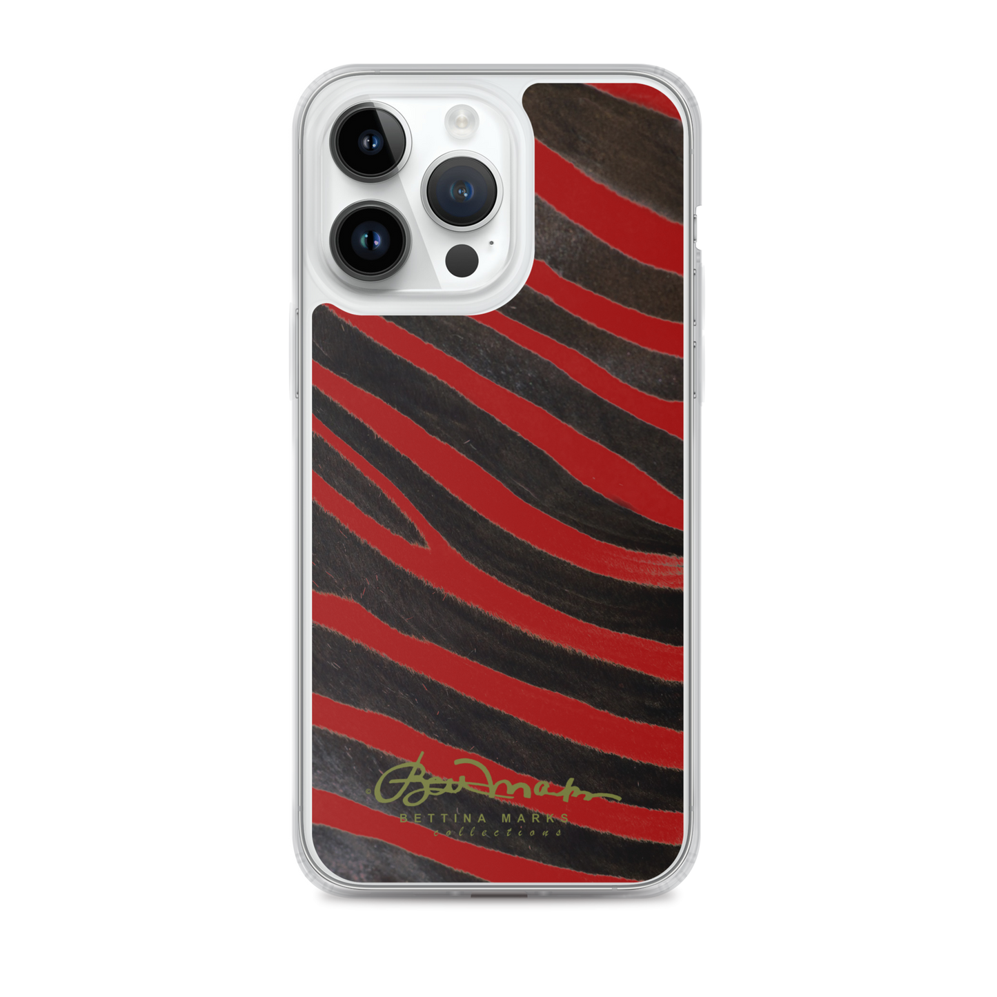 Red Zebra iPhone Case (select model)